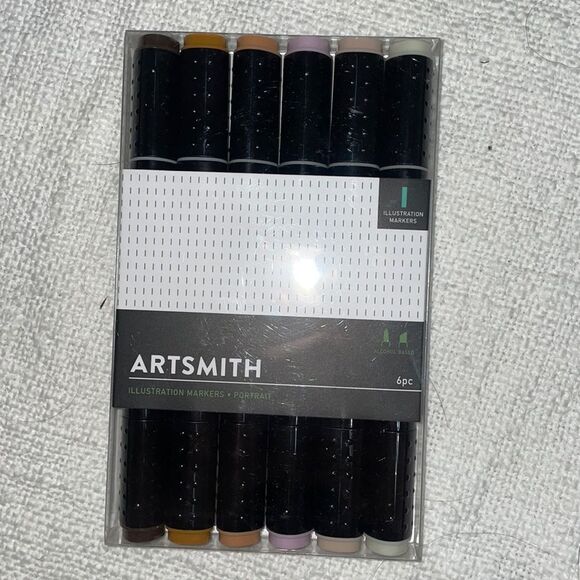 ARTSMITH Dual Tip Illustration Markers 6 pc - Portrait - Picture 5 of 7